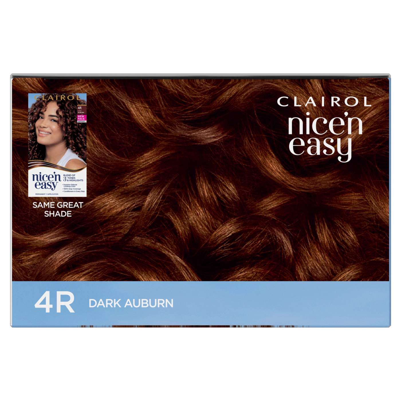 Clairol Nice 'N Easy Permanent Hair Color - 4R Dark Auburn; image 2 of 10