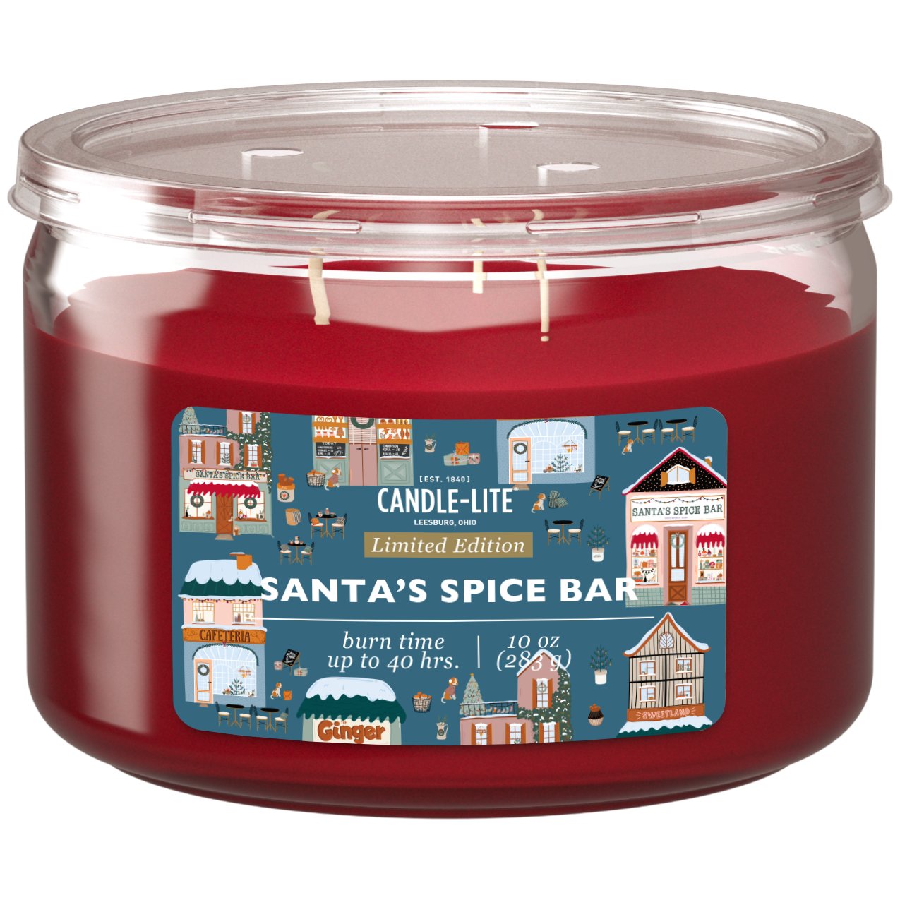 CandleLite Santa's Spice Bar Scented 3Wick Candle Shop Candles at HEB