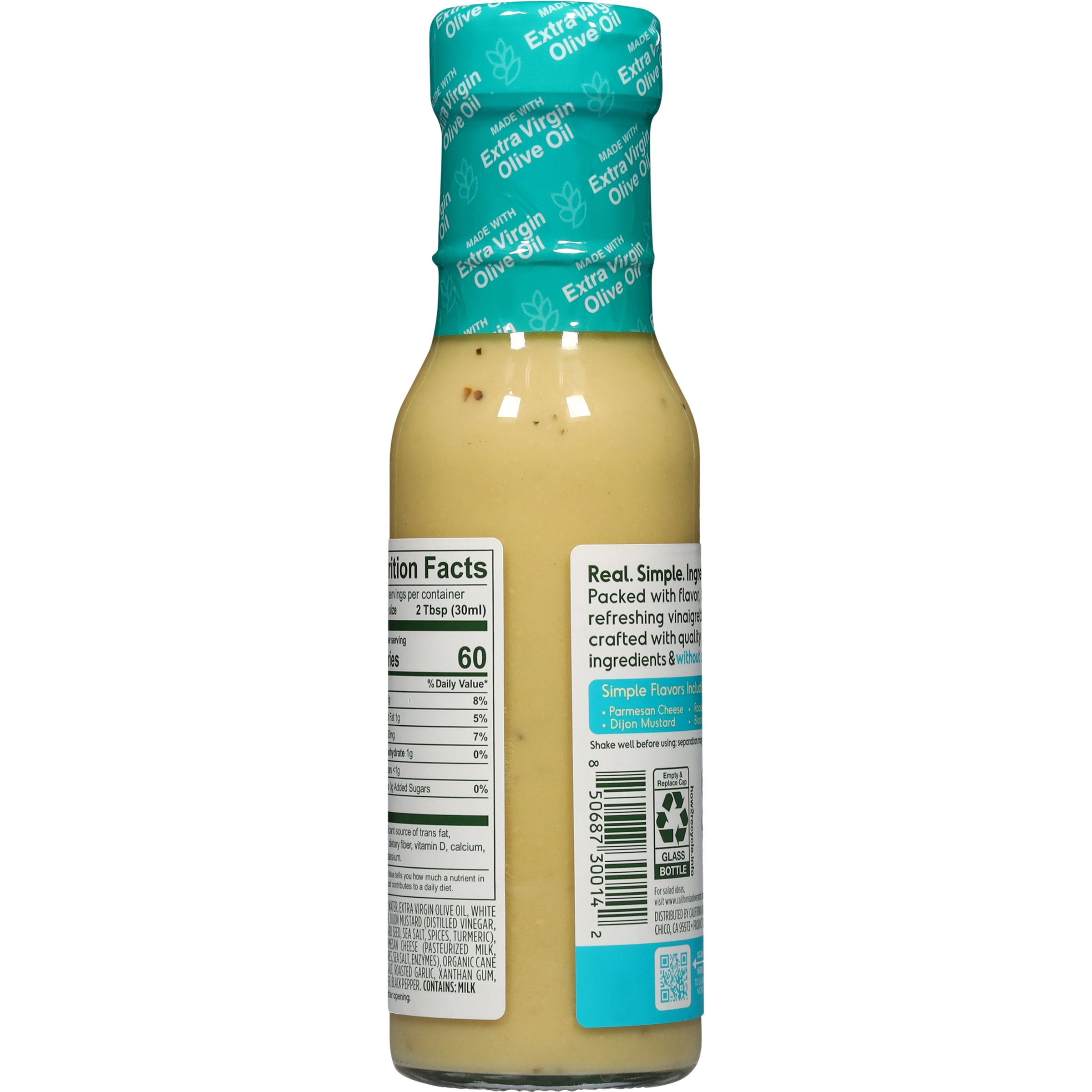 California Olive Ranch Caesar Vinaigrette Dressing - Shop Salad dressings  at H-E-B