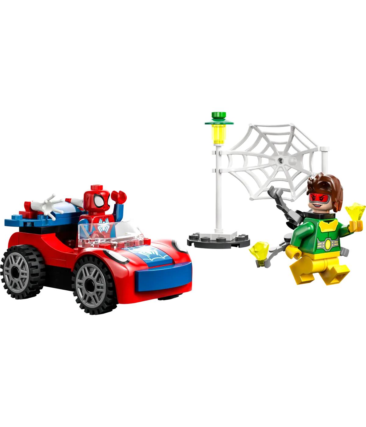 LEGO Marbel Spidey & His Amazing Friends Spider-Man's Car & Doc Ock Set; image 1 of 2