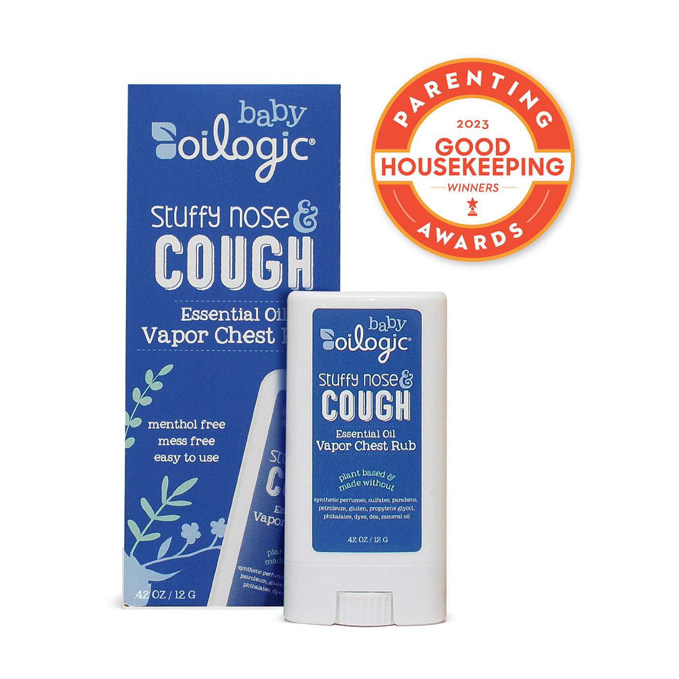 Oilogic Baby Stuffy Nose & Cough Vapor Chest Rub; image 2 of 5