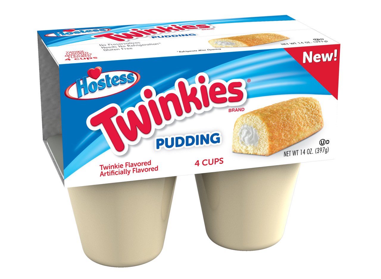 Package Of Twinkies And Cup Cakes Made By Hostess Stock Photo