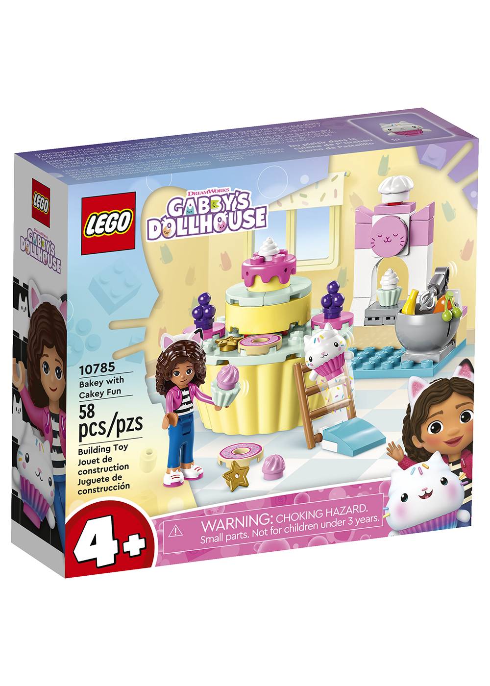 LEGO Gabby's Dollhouse Bakey with Cakey Fun Set; image 2 of 2