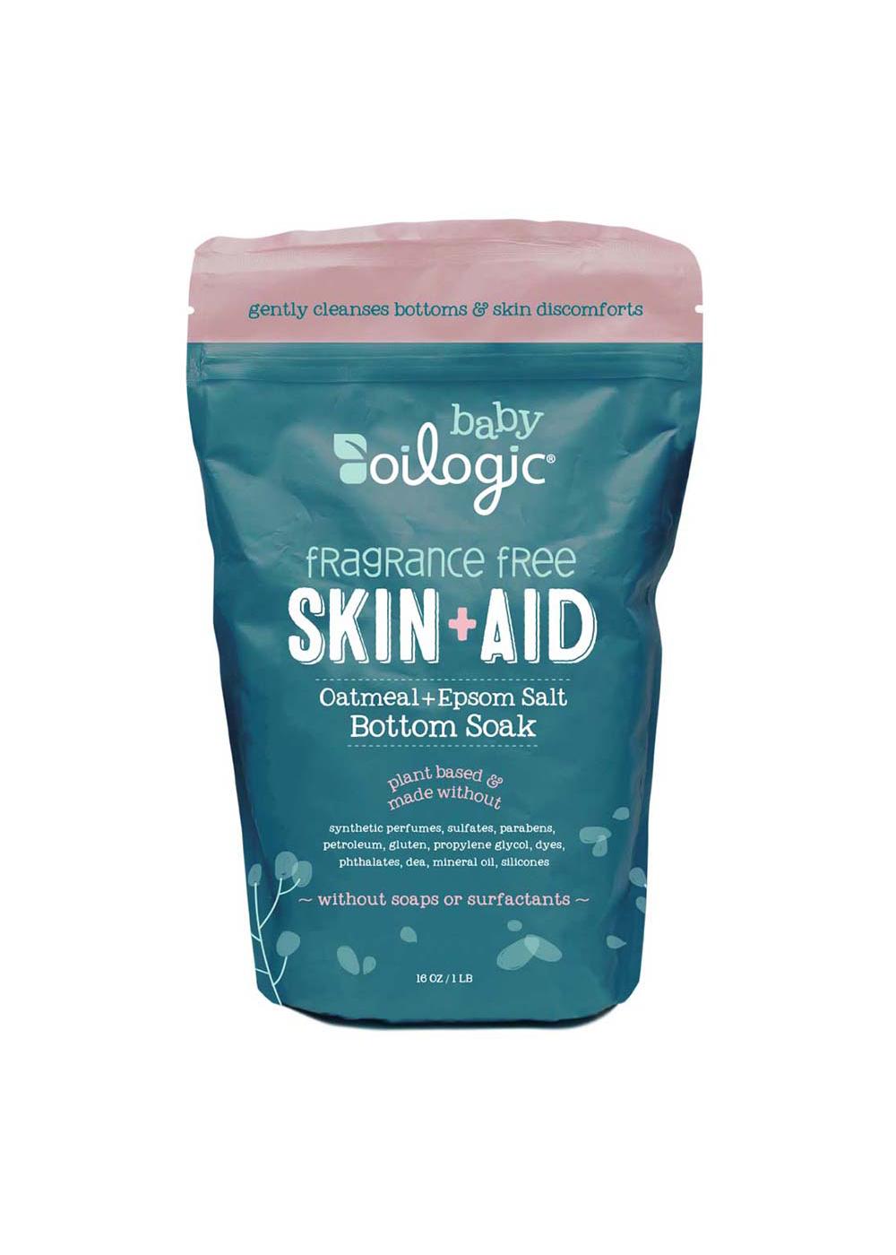 Oilogic Baby Skin + Aid Bottom Soak - Fragrance Free; image 1 of 2