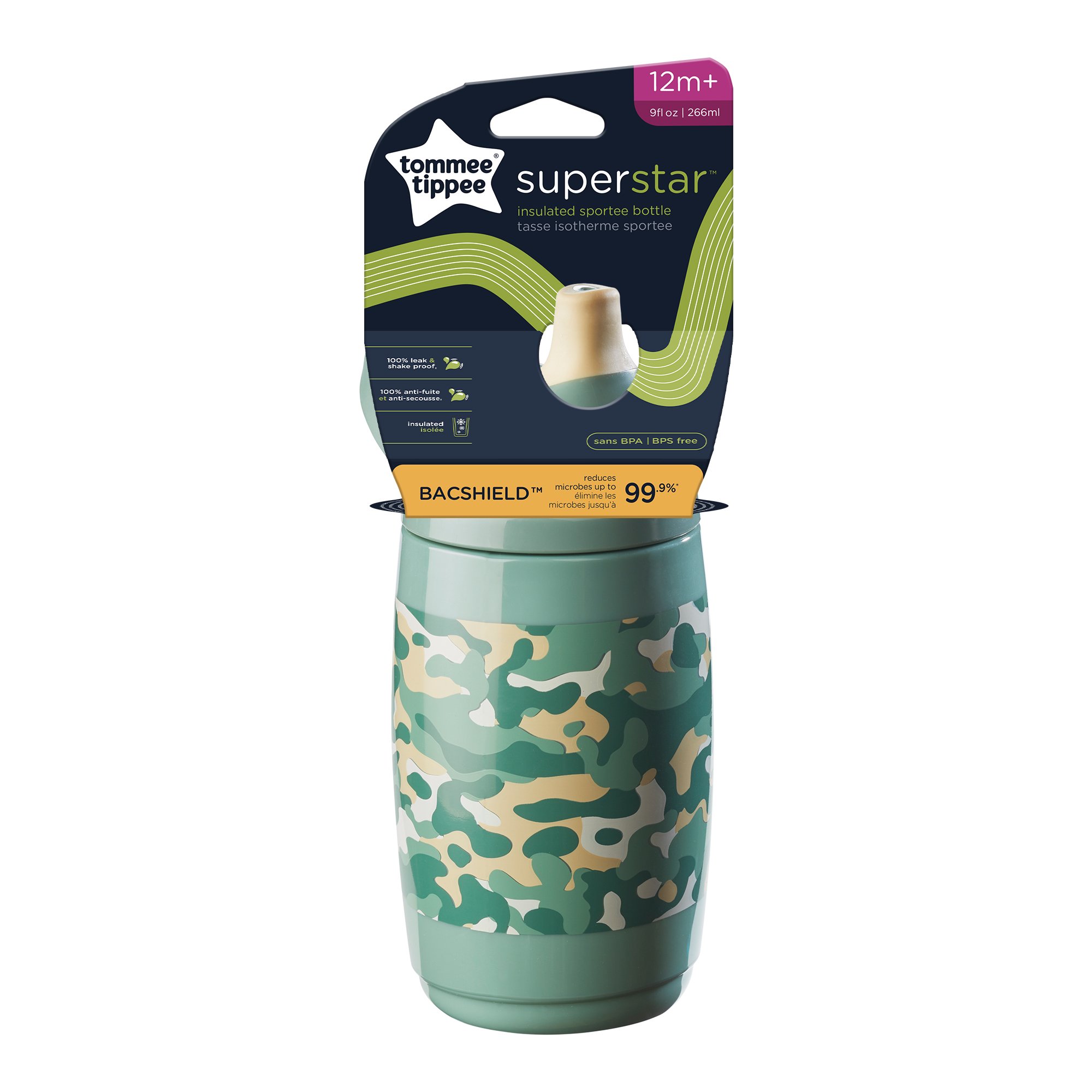 Tommee Tippee Superstar 18M+ Insulated Flip Top Sportee - Shop Cups at H-E-B