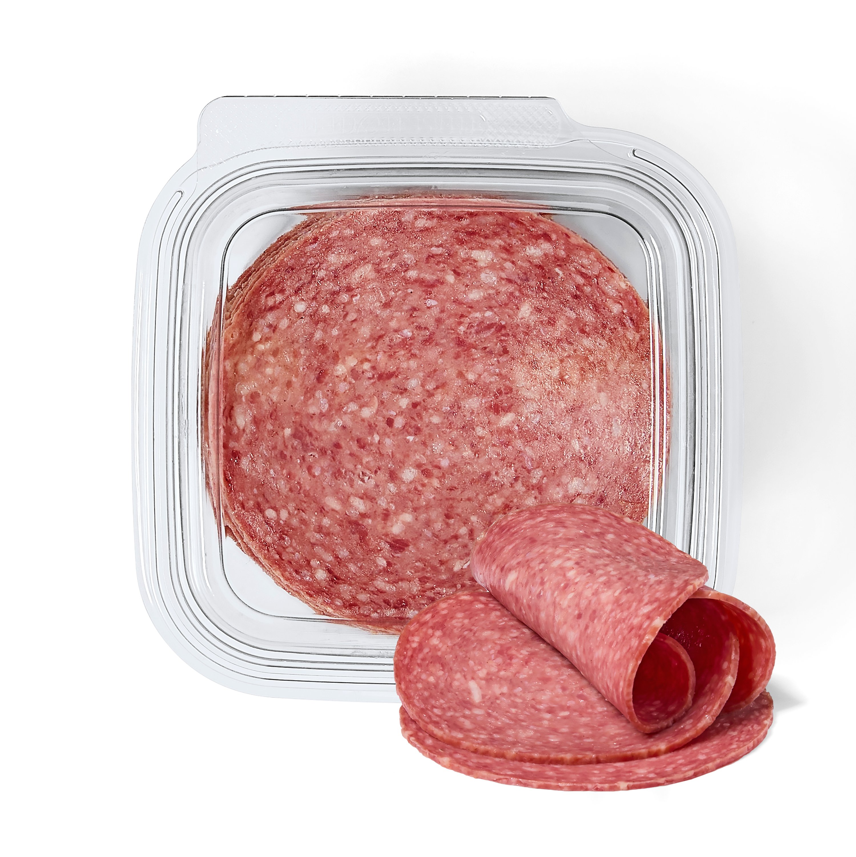H-E-B Deli #1.5 Sliced Uncured Hard Salami, Avg. 0.6 lb