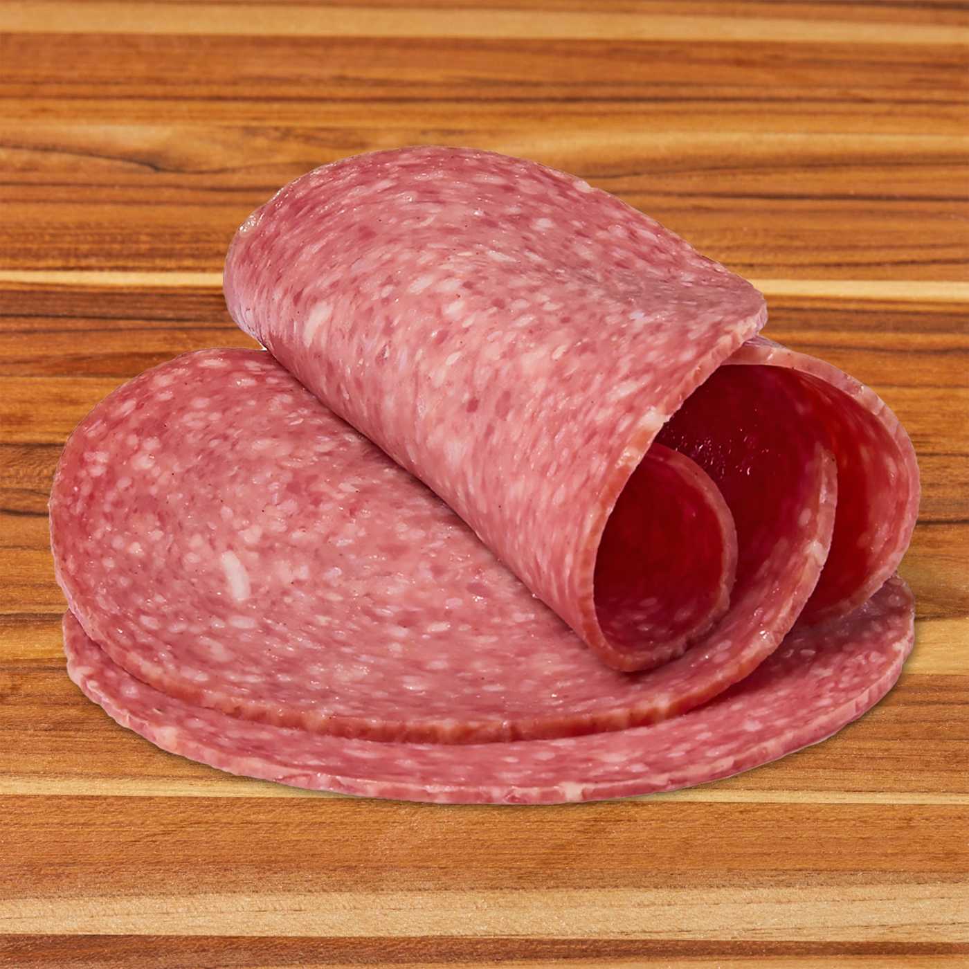 H-E-B Deli #1 Sliced Uncured Hard Salami; image 3 of 3