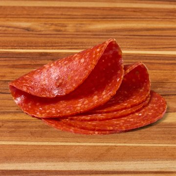 H-E-B Deli #1.5 Sliced Uncured Pepperoni, Avg. 0.5 lb