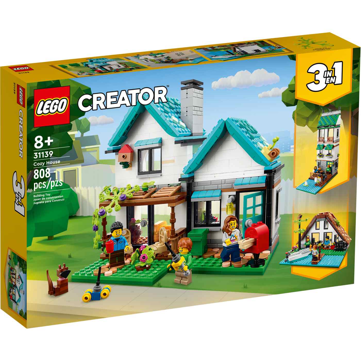 LEGO Creator Cozy 3-in-1 House Set; image 2 of 2
