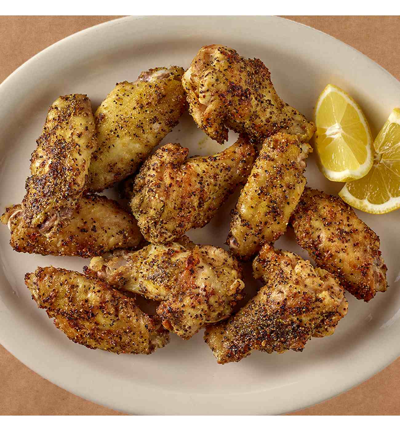 H-E-B Meat Market Seasoned Chicken Wings - Lemon Pepper; image 2 of 4