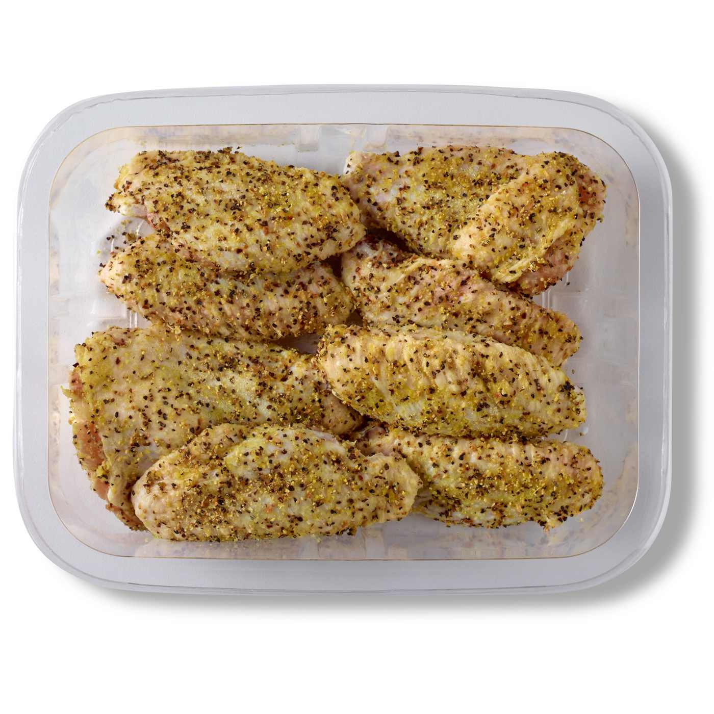 H-E-B Meat Market Seasoned Chicken Wings - Lemon Pepper; image 1 of 3