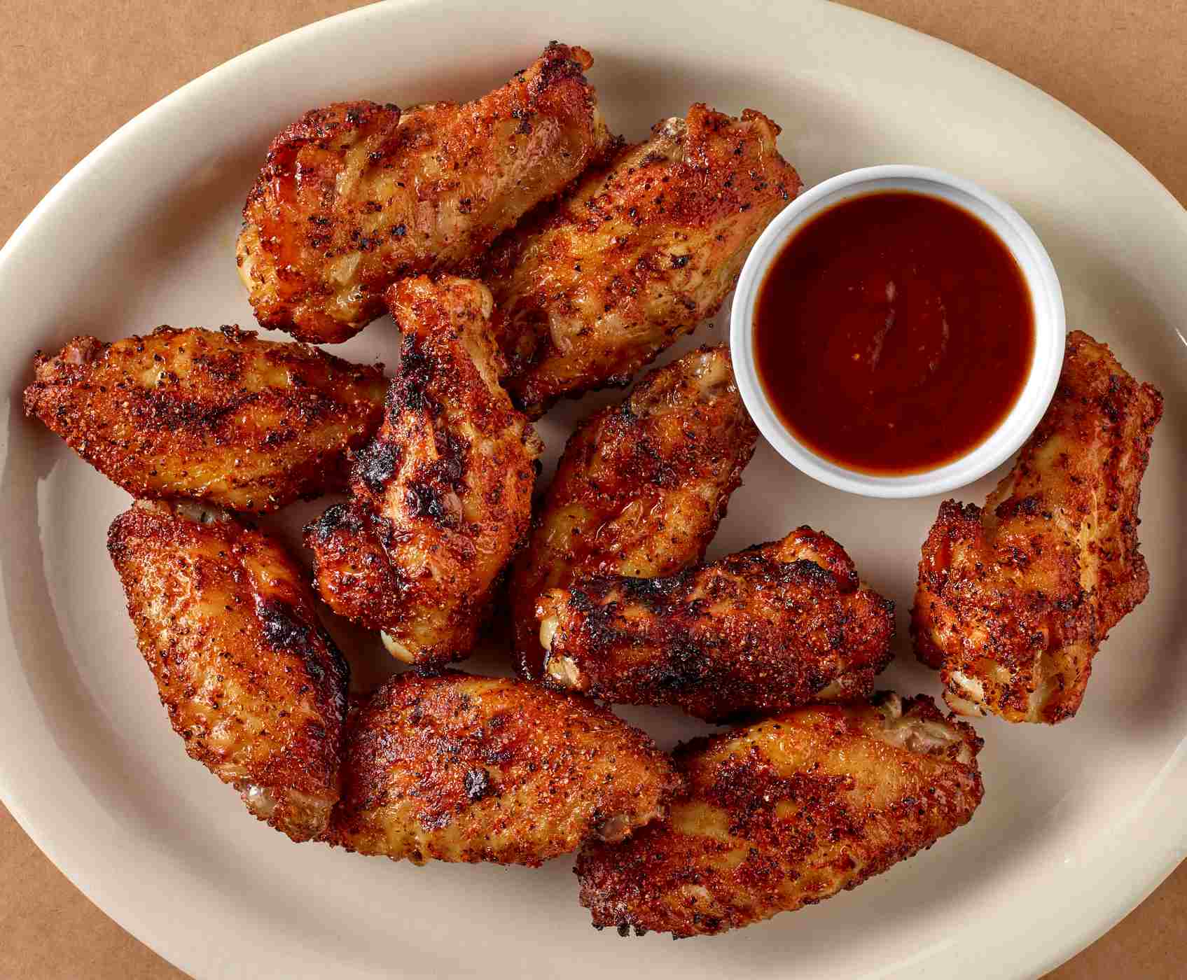 H-E-B Meat Market Seasoned Chicken Wings - Texas Style BBQ; image 3 of 3