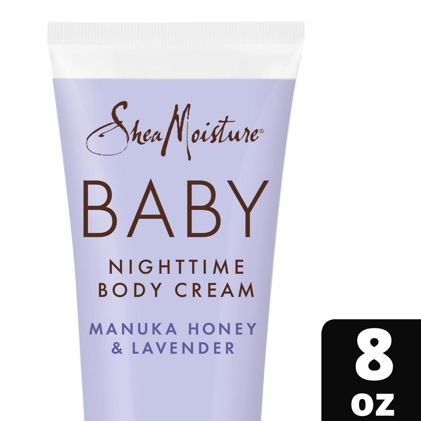 SheaMoisture Baby Nighttime Body Cream - Manuka Honey & Lavender; image 6 of 6