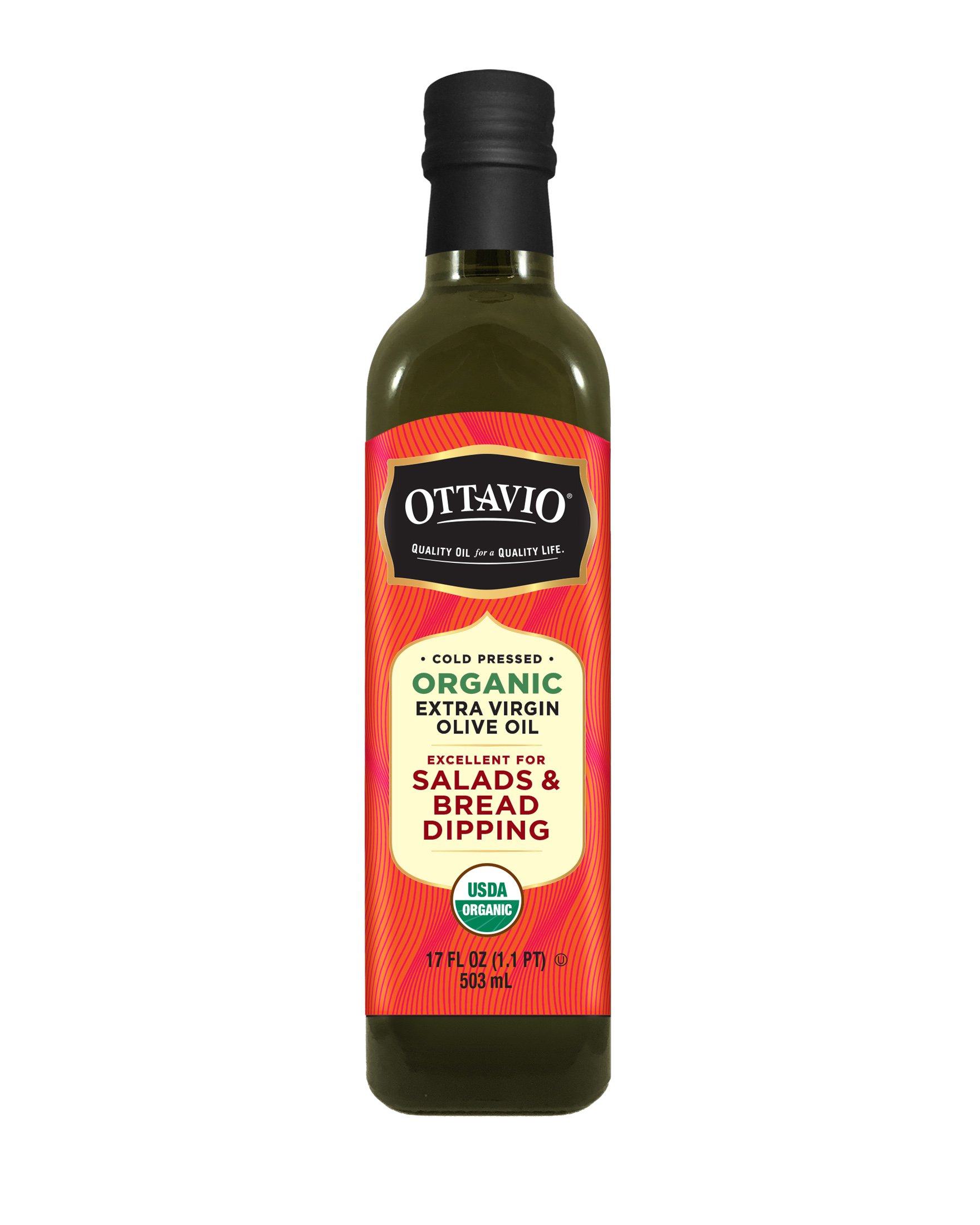 Ottavio Organic Extra Virgin Olive Oil Salad & Bread Dipping Shop