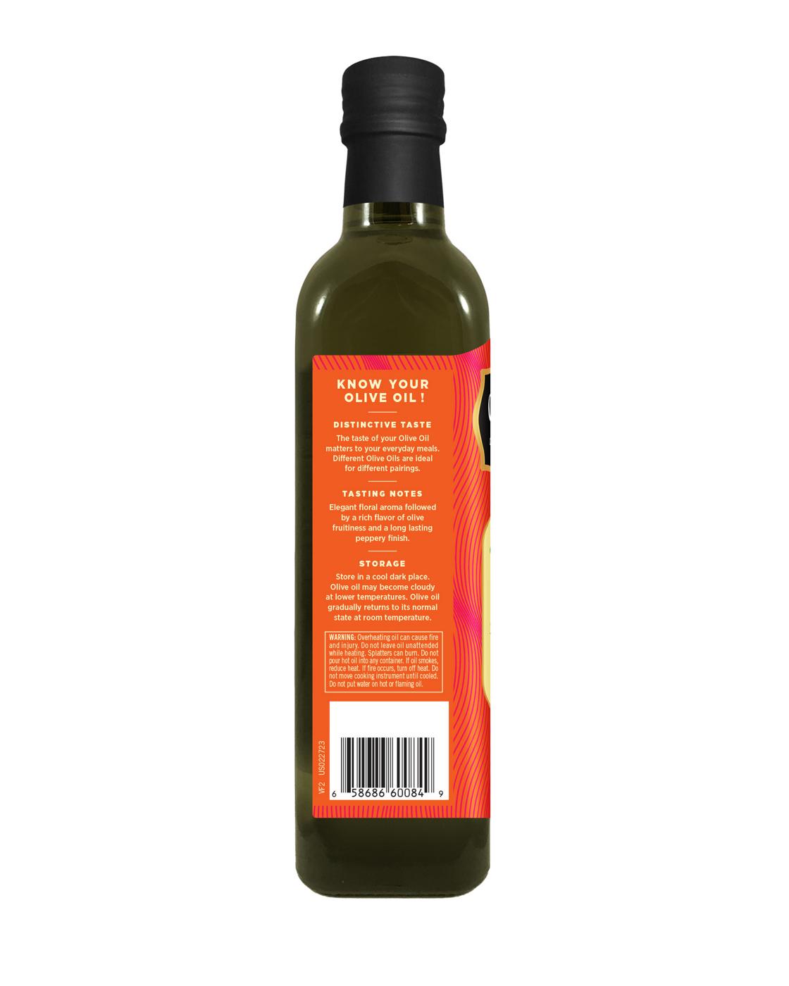 Ottavio Organic Cold Pressed Extra Virgin Olive Oil - Salads & Bread Dipping; image 3 of 3