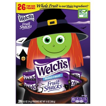 Welch's Halloween Mixed Fruit Snacks, 26 ct