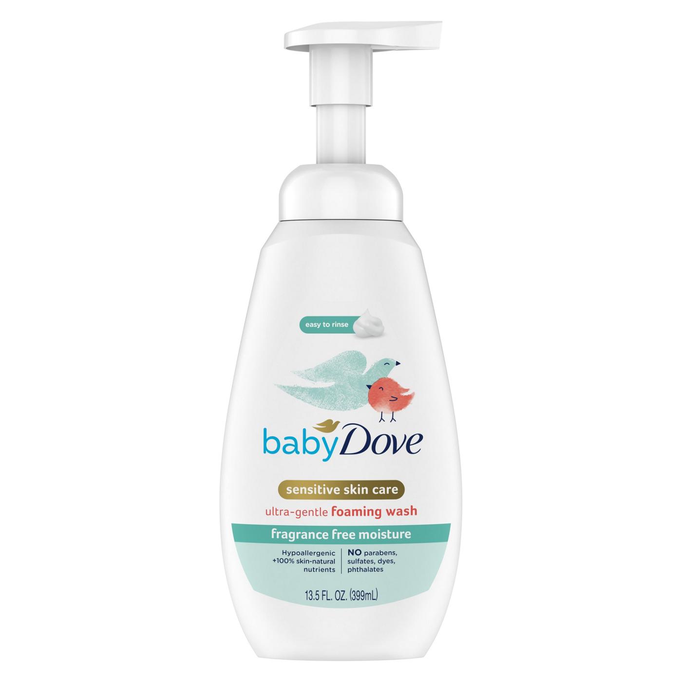 Baby Dove Sensitive Skin Care Foaming Wash - Fragrance Free; image 1 of 9