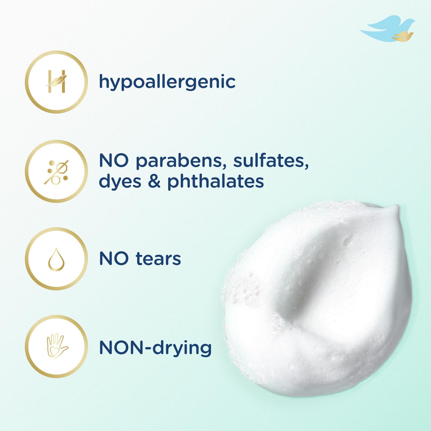 Baby Dove Sensitive Skin Care Foaming Wash - Fragrance Free; image 4 of 9