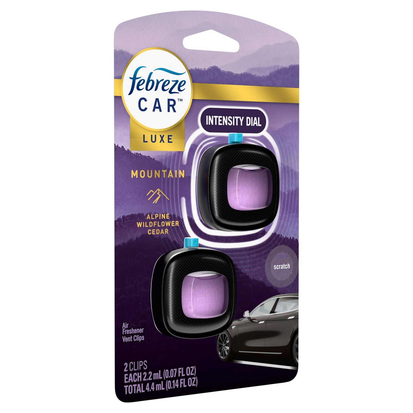 Febreze Car Vent Clip Air Fresheners - Mountain; image 2 of 10