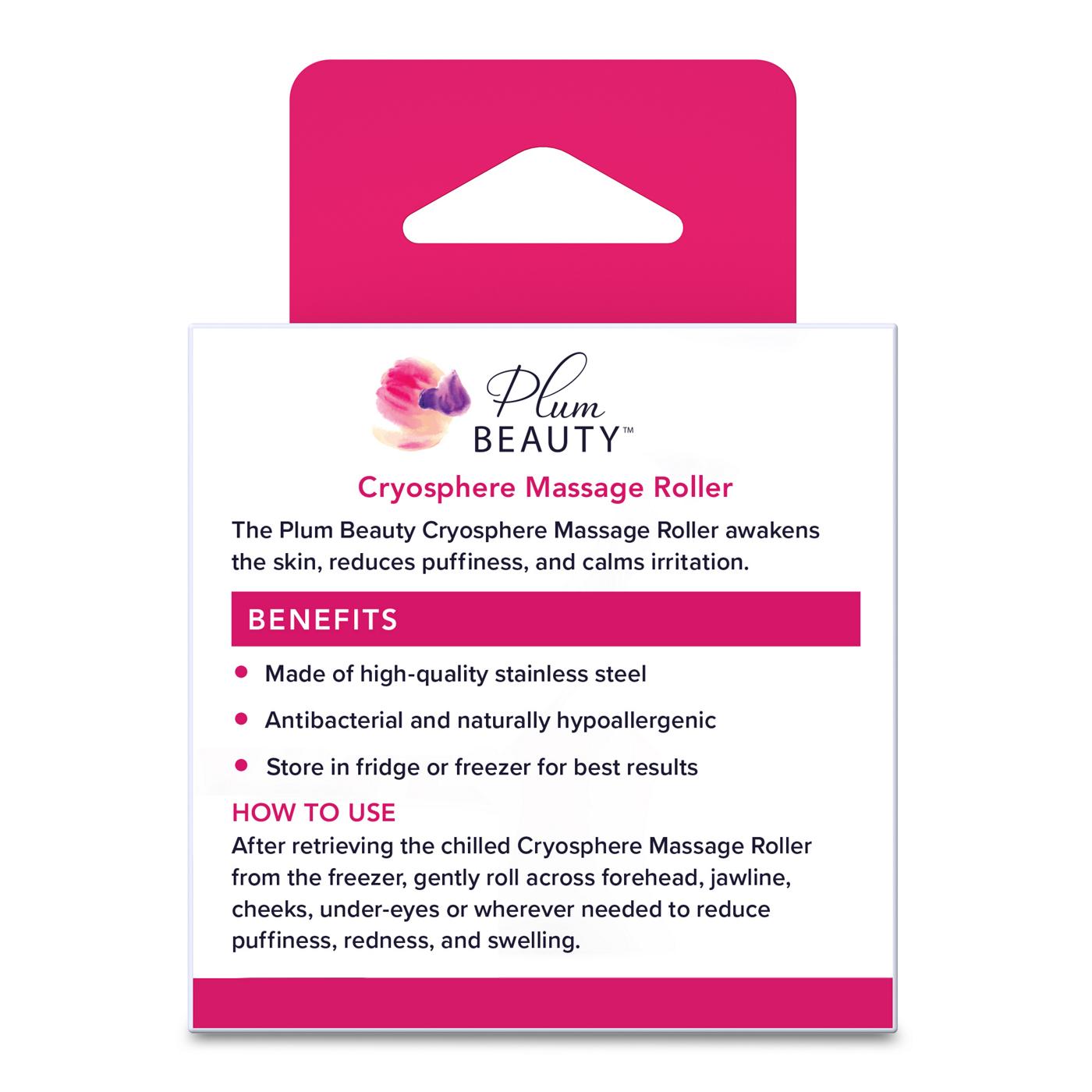 Plum Beauty Cryosphere Massage Roller; image 2 of 2