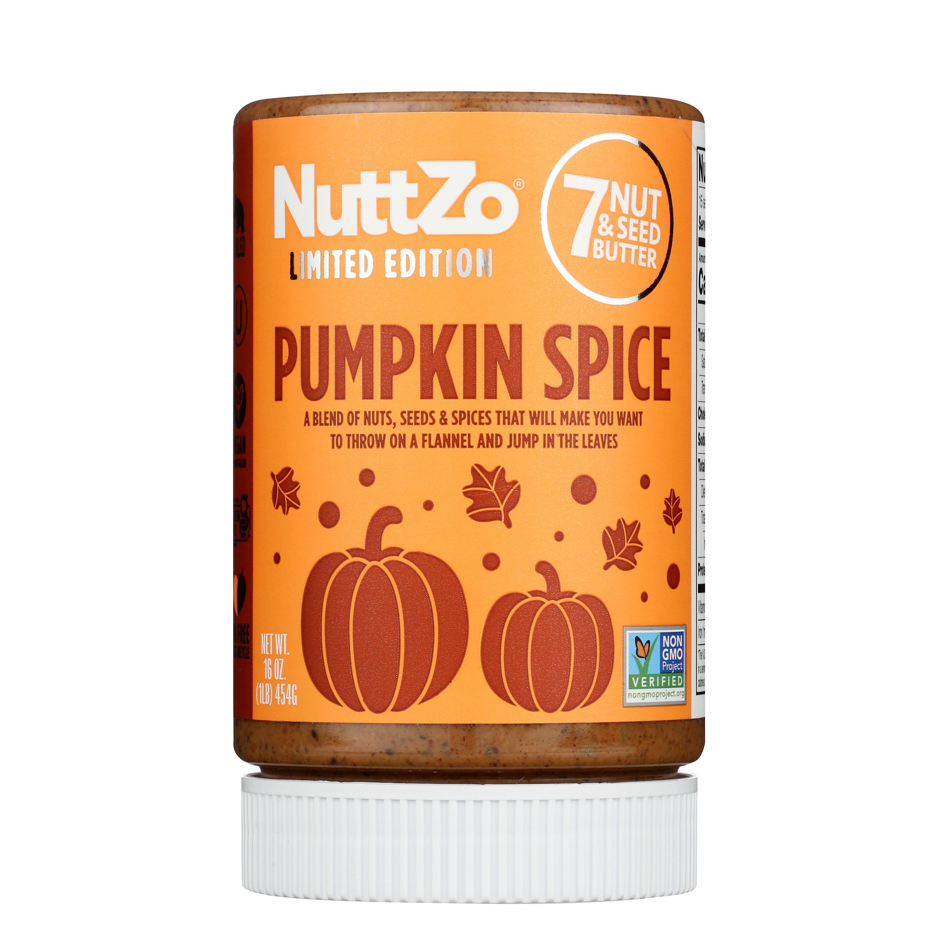 NuttZo Pumpkin Spice 7 Nut & Seed Butter - Shop Peanut butter at H-E-B