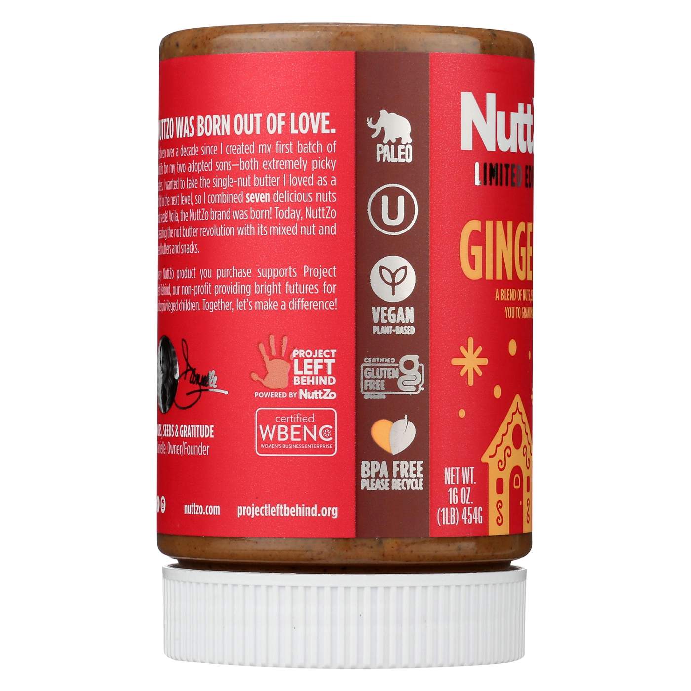 NuttZo Gingerbread 7 Nut & Seed Butter Shop Peanut Butter at HEB