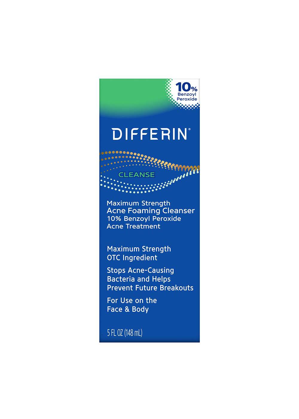 Differin Maximum Strength Acne Foaming Cleanser; image 1 of 11
