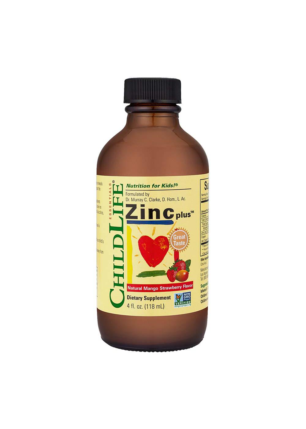 ChildLife Essentials Zinc Plus - Mango Strawberry ; image 1 of 3