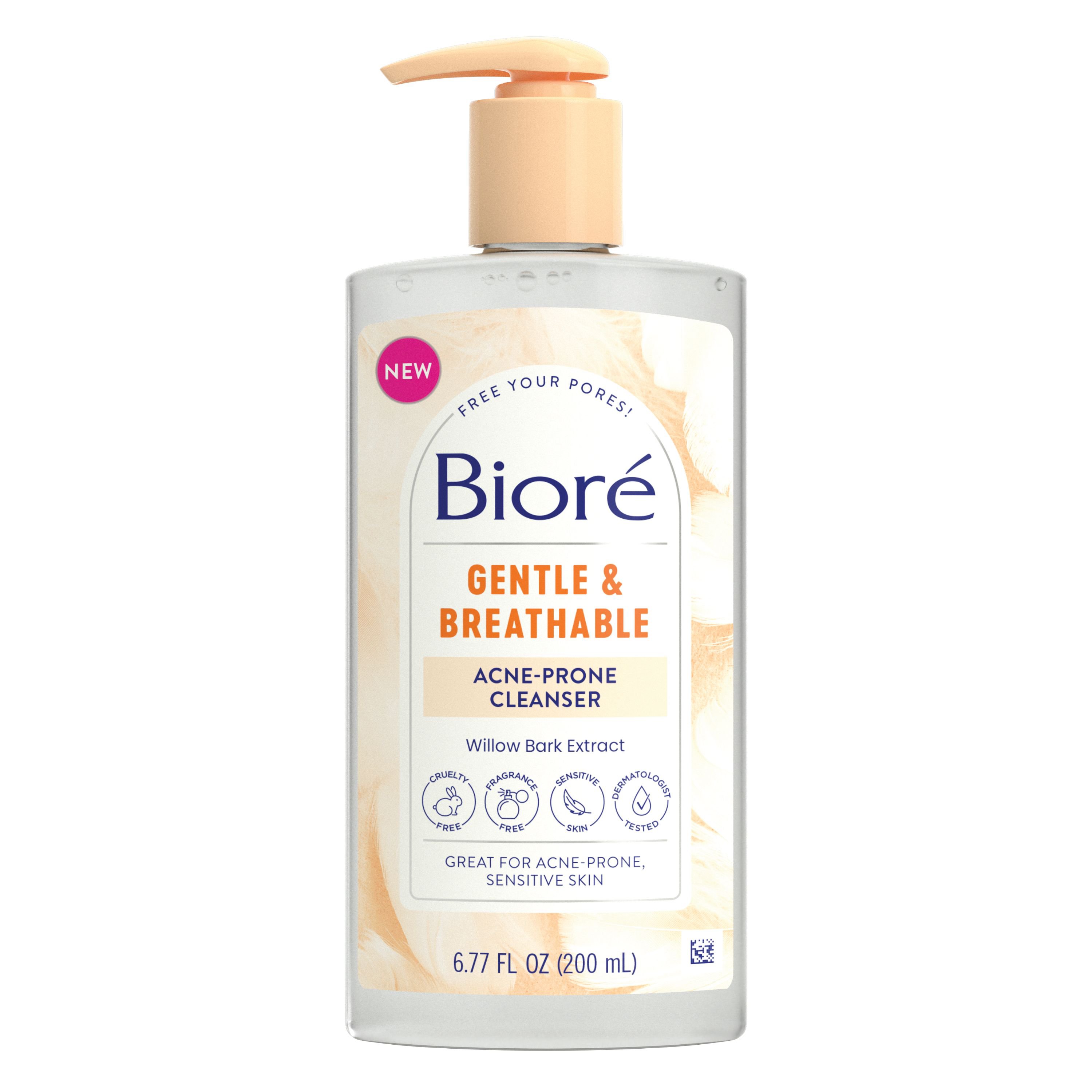 Bioré Gentle & Breathable AcneProne Cleanser Shop Facial Cleansers
