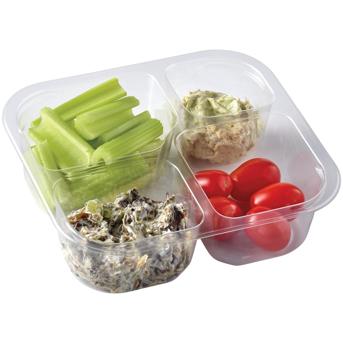 Snack & Dip Container