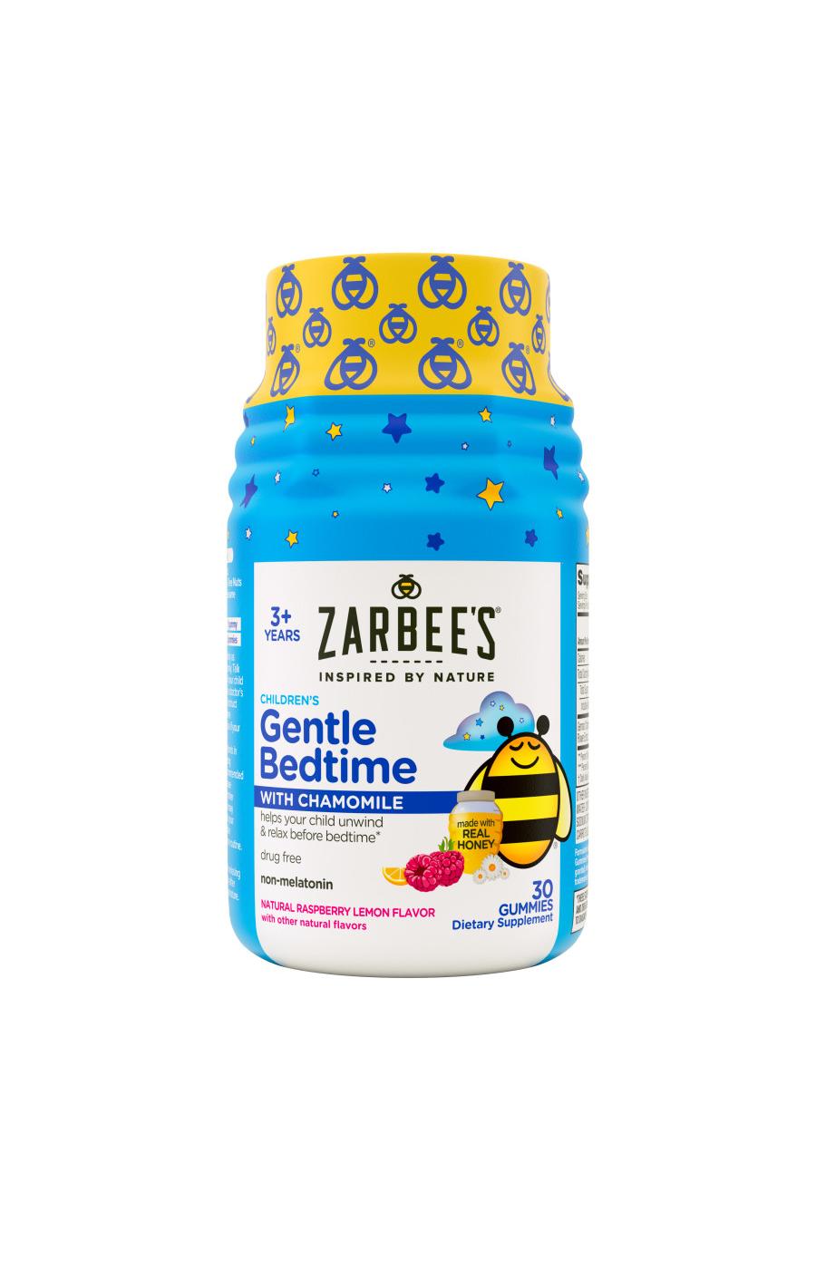 Zarbee's Melatonin-Free Gentle Bedtime Gummies for Kids - Raspberry Lemon; image 1 of 7