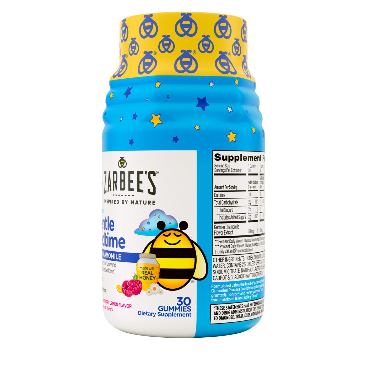 sleepylionレモン✖2 ＆アーモンド1 Zarbee's Children's Melatonin-Free Gentle Bedtime Gummies +