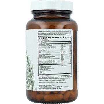 Country Life Vitamins Maxi-Hair Plus Skin & Nails Vegetarian Capsules, 120 ct