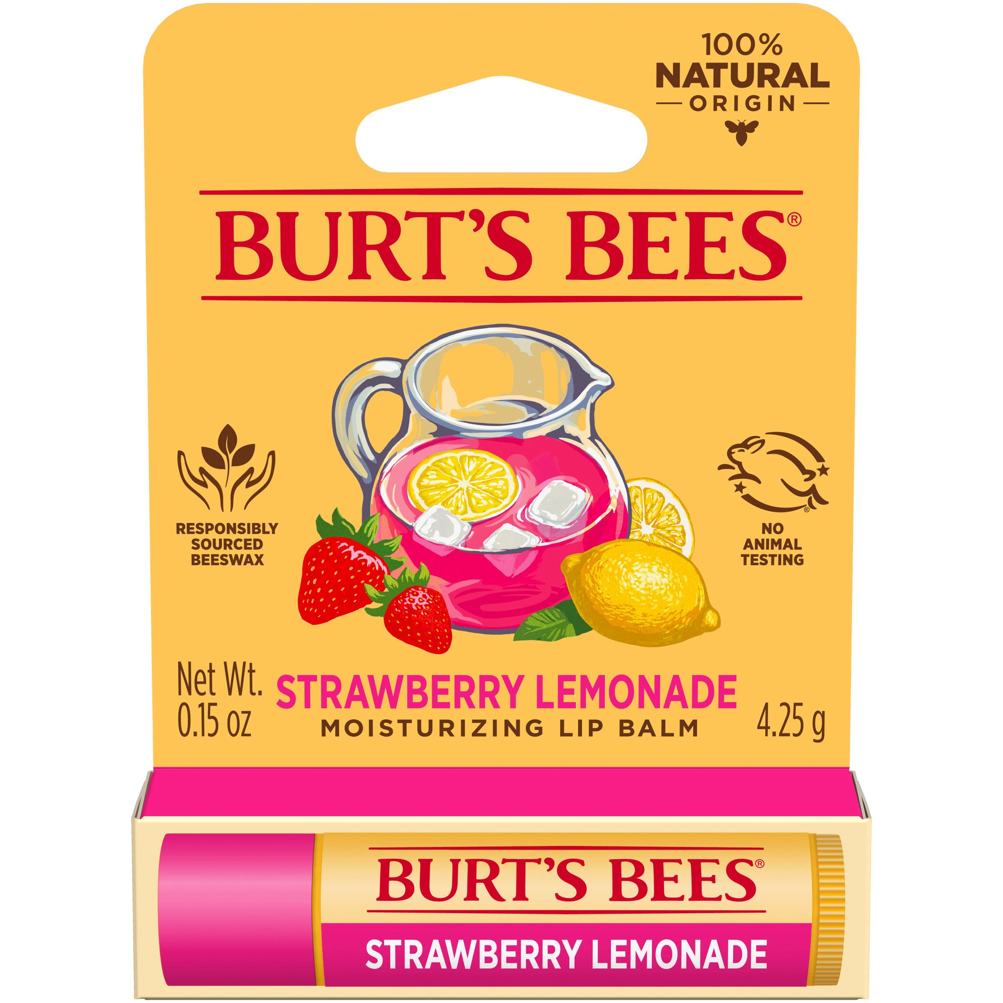 Burt's Bees Lip Balm Strawberry Lemonade Shop Lip Balm & Treatments