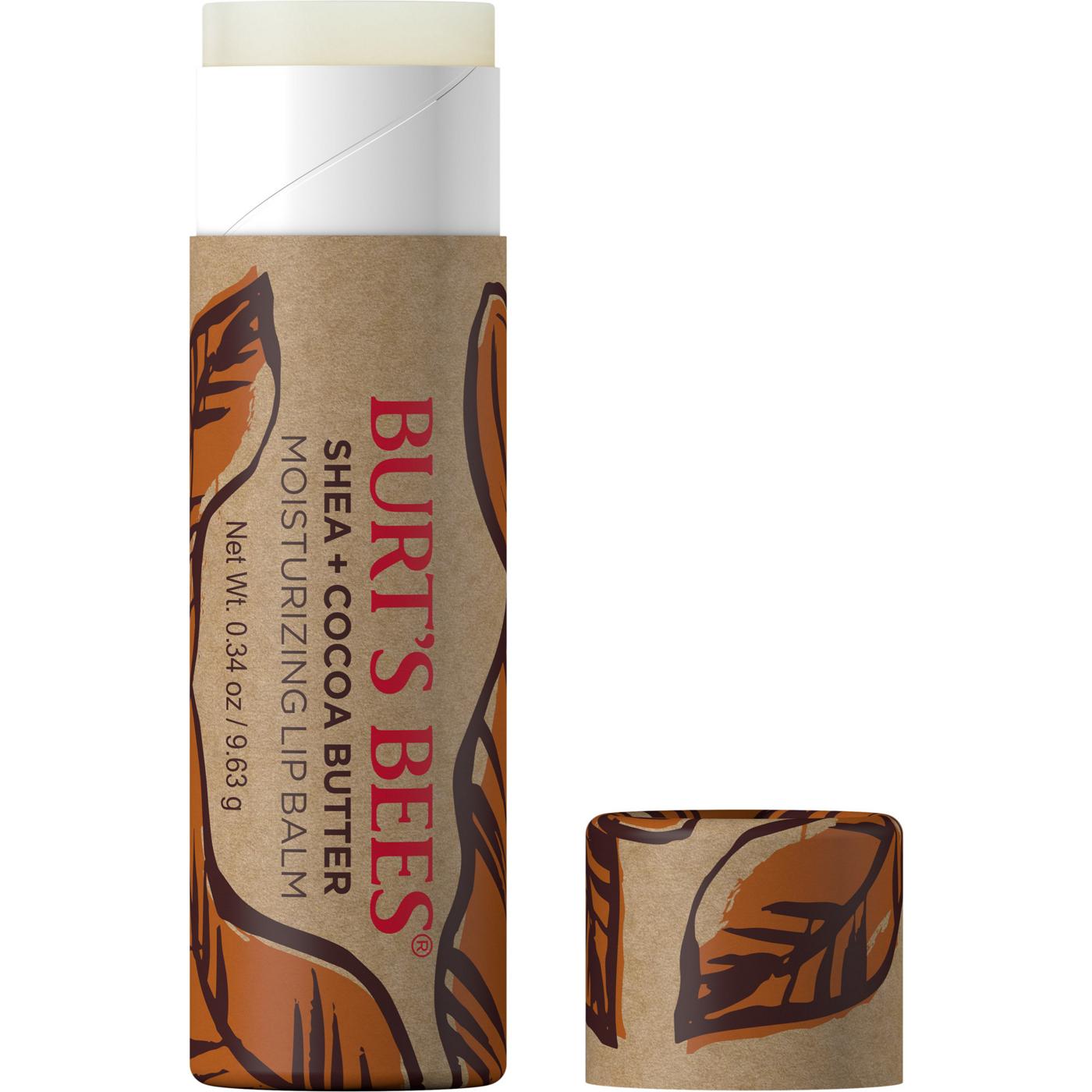 Burt's Bees Shea + Cocoa Butter Moisturizing Lip Balm; image 7 of 8