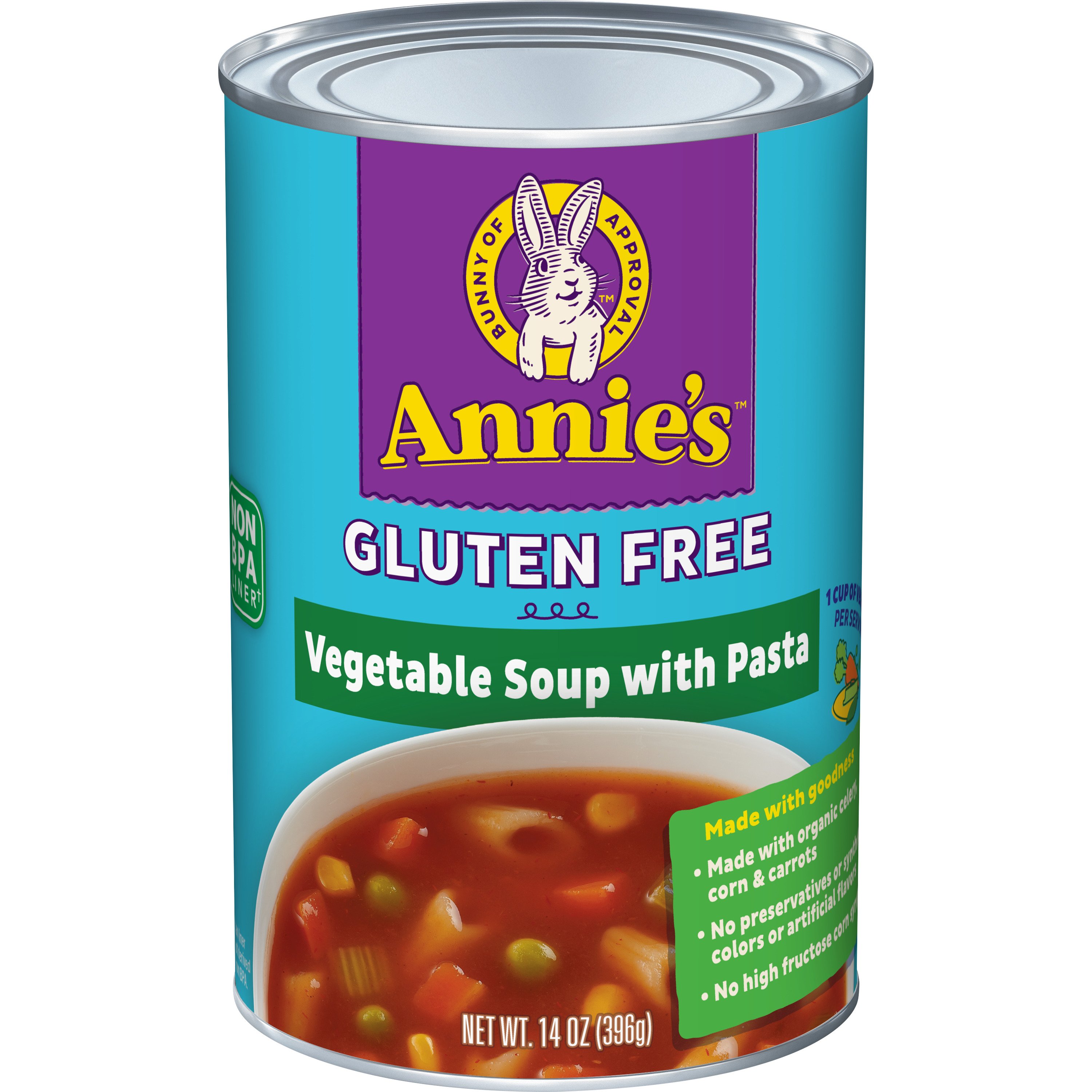 Annie's Gluten Free Vegetable Soup with Pasta Shop Soups & chili at HEB