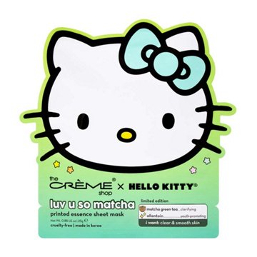 The Crème Shop X Hello Kitty Luv U So Matcha Sheet Mask