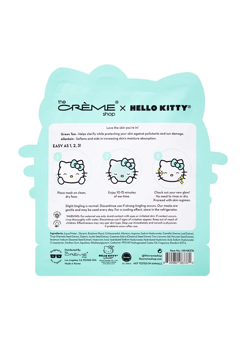 The Crème Shop X Hello Kitty Luv U So Matcha Sheet Mask; image 2 of 2