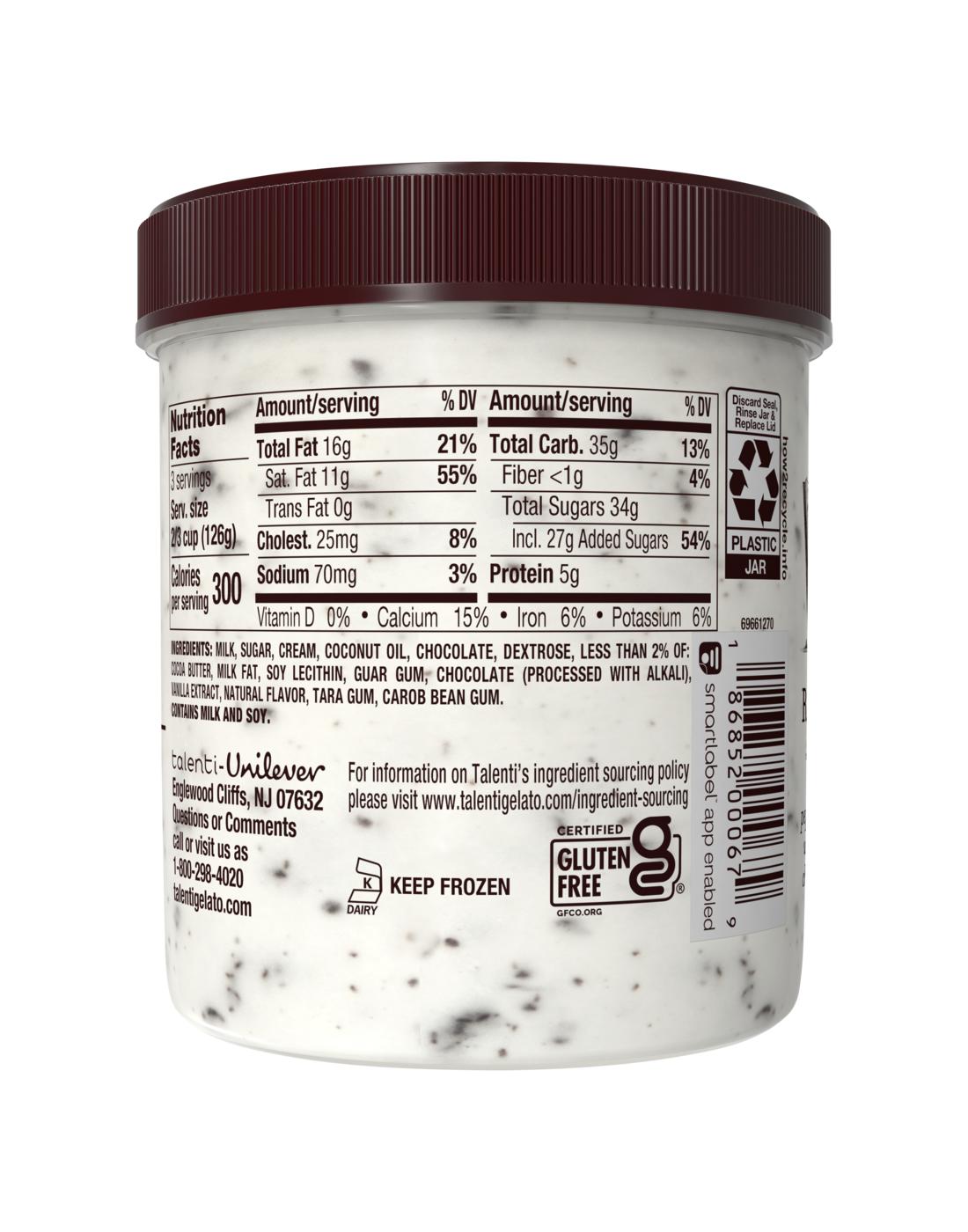 Talenti Gelato Peppermint Bark Shop Ice cream at HEB