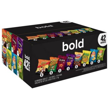 Frito Lay Mega Size Bold Mix Chips Multipack Bags