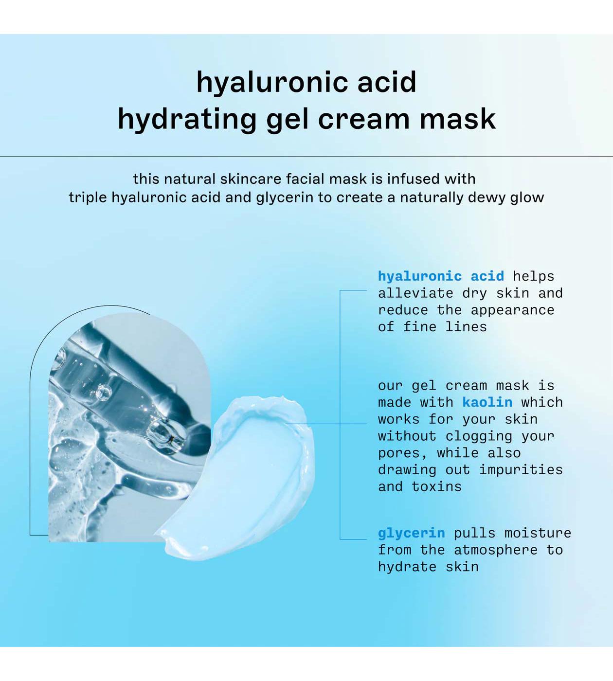 Freeman Hyaluronic Acid Hydrating Gel Cream Mask; image 3 of 4