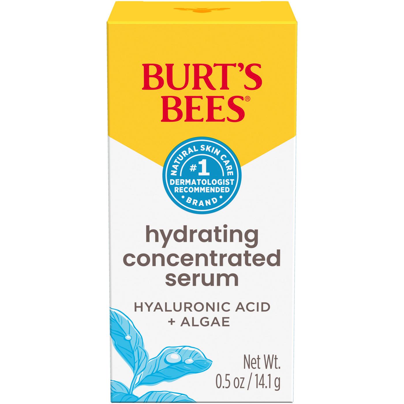 Burt's Bees Concentrated Hydrating Facial Serum Hyaluronic Acid
