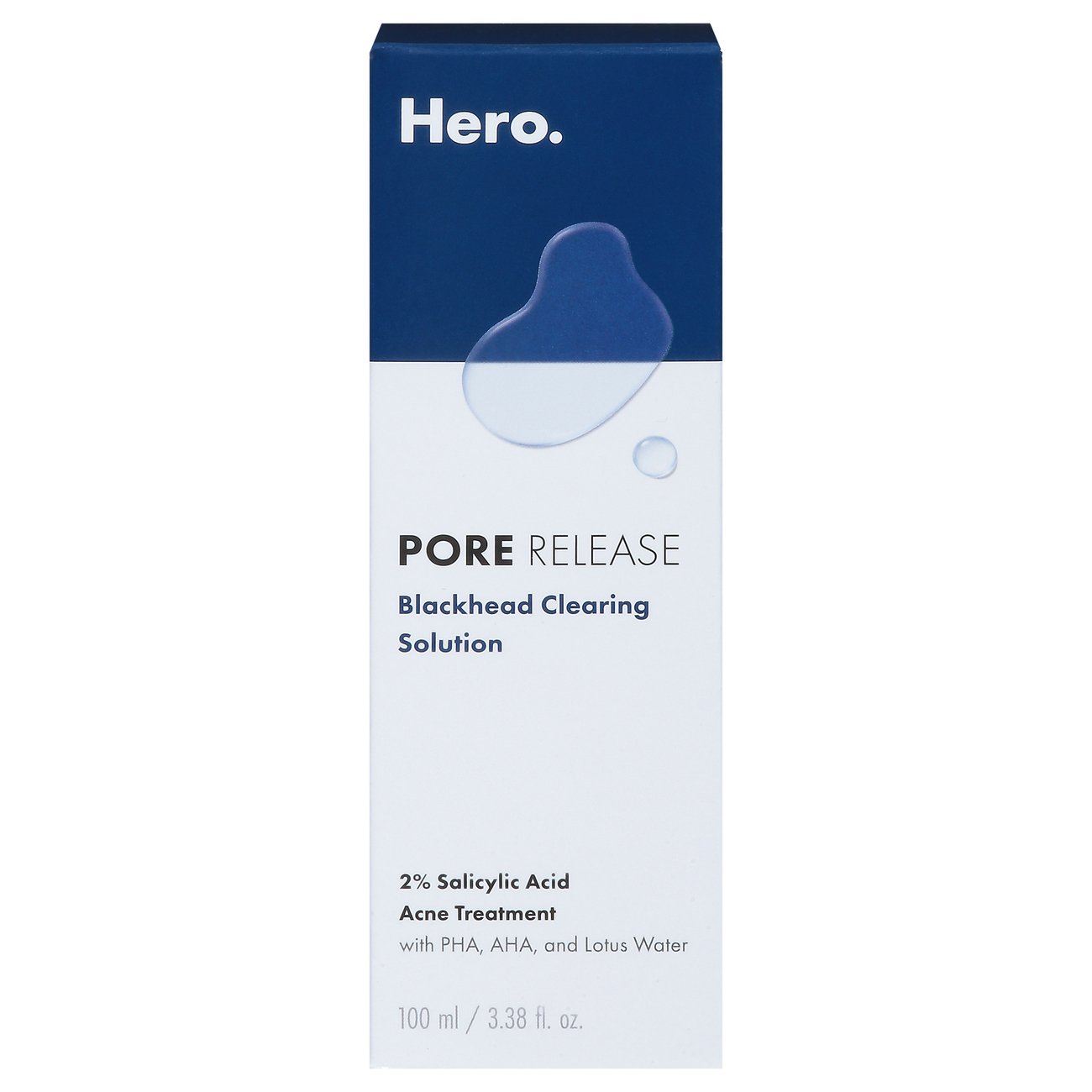 Hero Pore Release Blackhead Clearing Solution Shop Facial Cleansers And Scrubs At H E B 7628