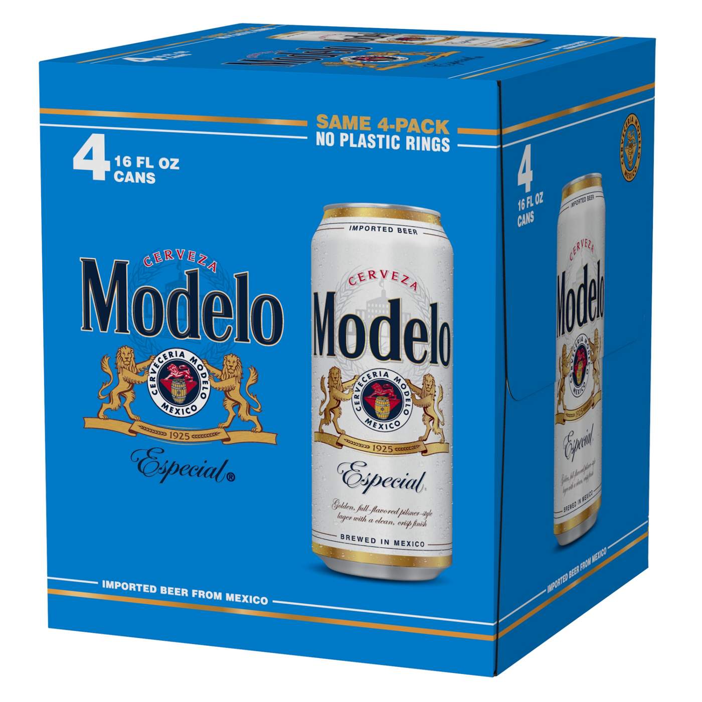 Modelo Especial Mexican Lager Beer 4 pk Cans; image 3 of 13