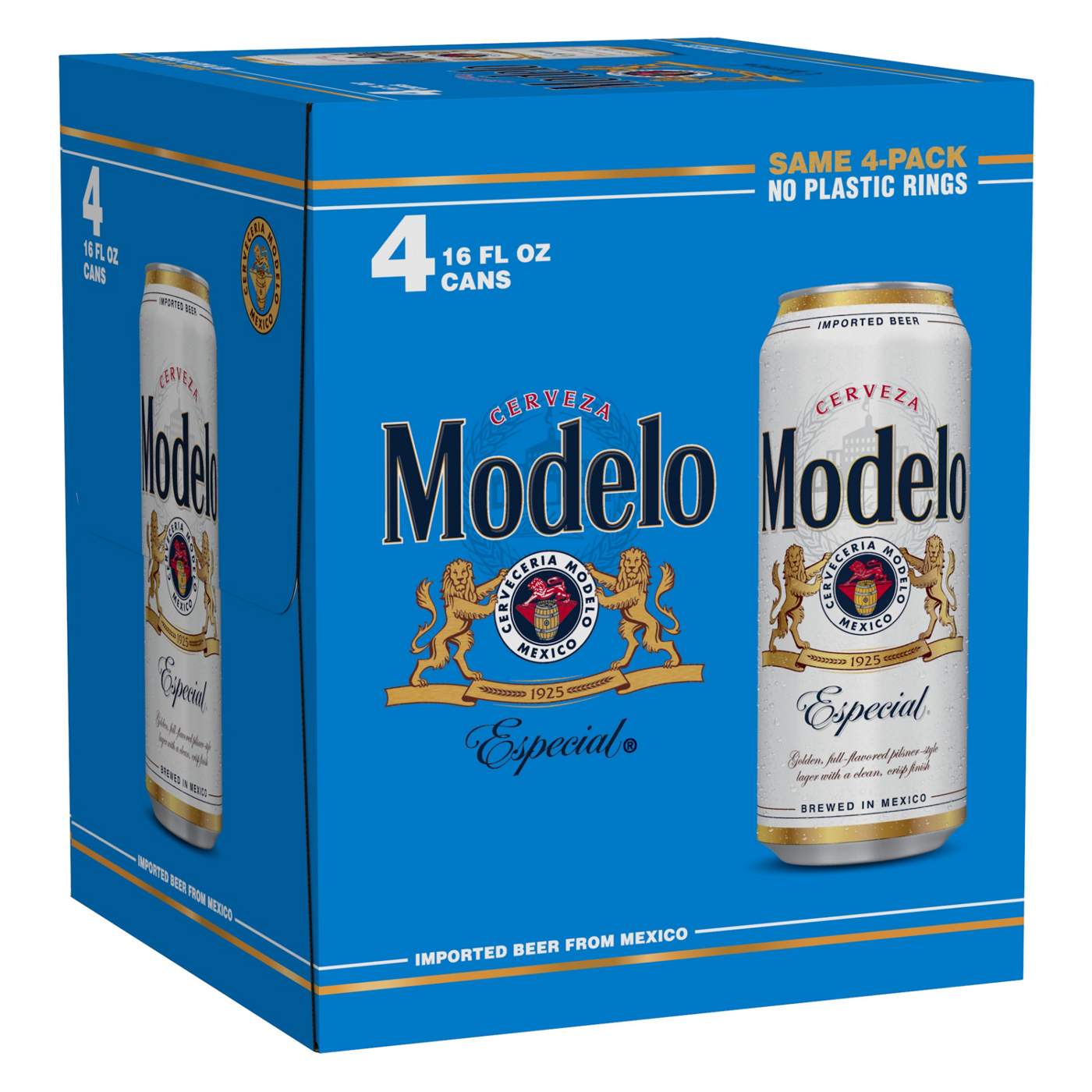 Modelo Especial Mexican Lager Beer 4 pk Cans; image 1 of 13