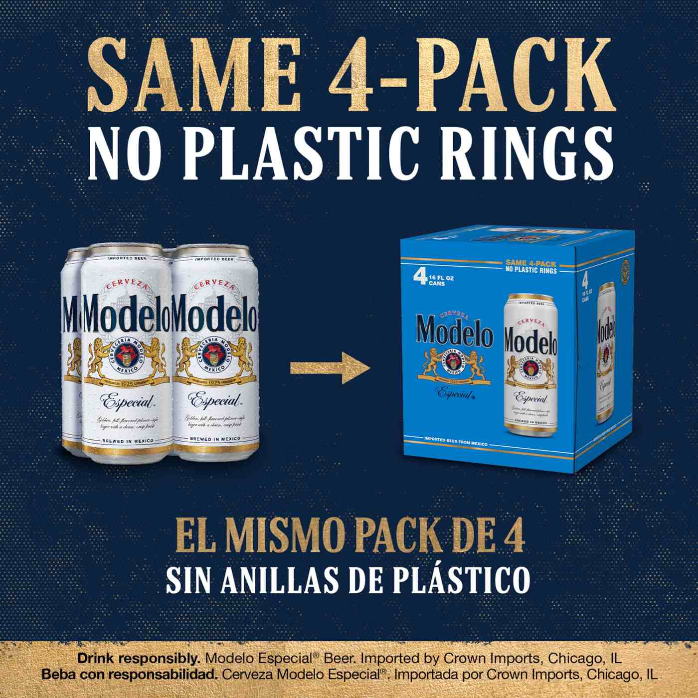 Modelo Especial Mexican Lager Beer 4 pk Cans; image 9 of 13