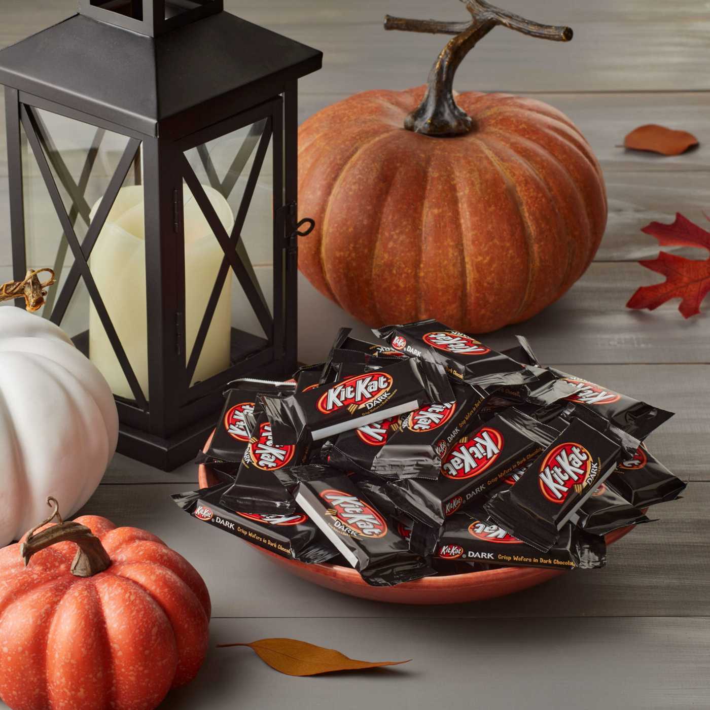 Kit Kat Dark Chocolate Wafer Snack Size Halloween Candy; image 3 of 7