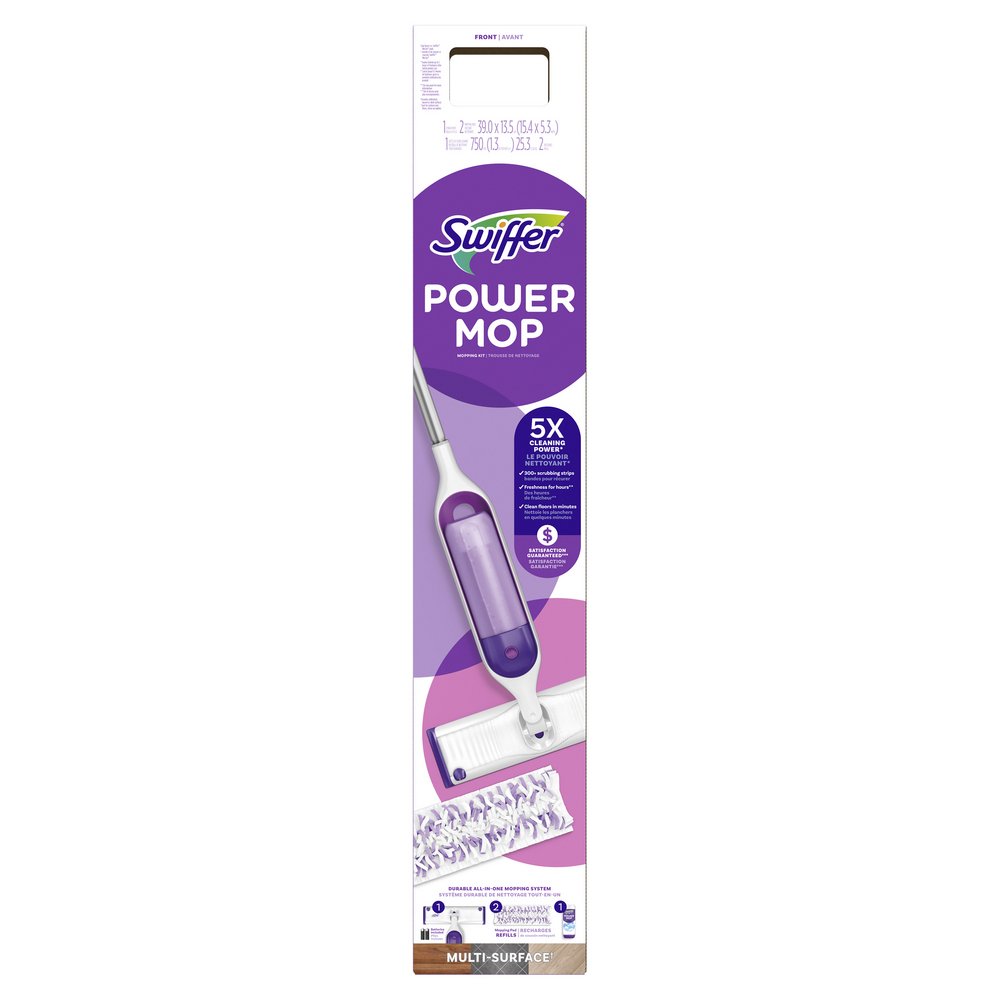 Swiffer Power Mop MultiSurface Starter Kit Shop Mops at HEB