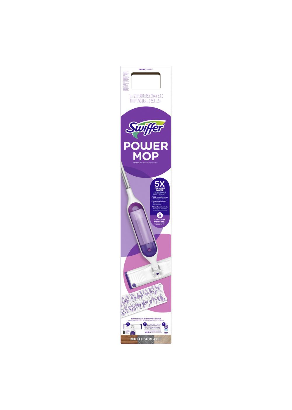 Swiffer Power Mop Multi-Surface Starter Kit - Shop Mops at H-E-B