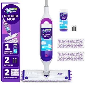 Swiffer PowerMop Multi-Surface Mop Kit for Floor Cleaning - Fresh Scent, 1 kit